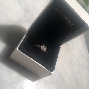 Woman’s Pandora Rosegold Ring